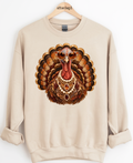 Glam Turkey Graphic Top
