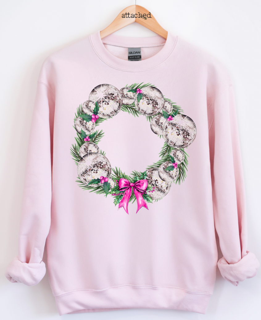 Disco Wreath Graphic Top