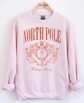 North Pole Holiday Society Graphic Top
