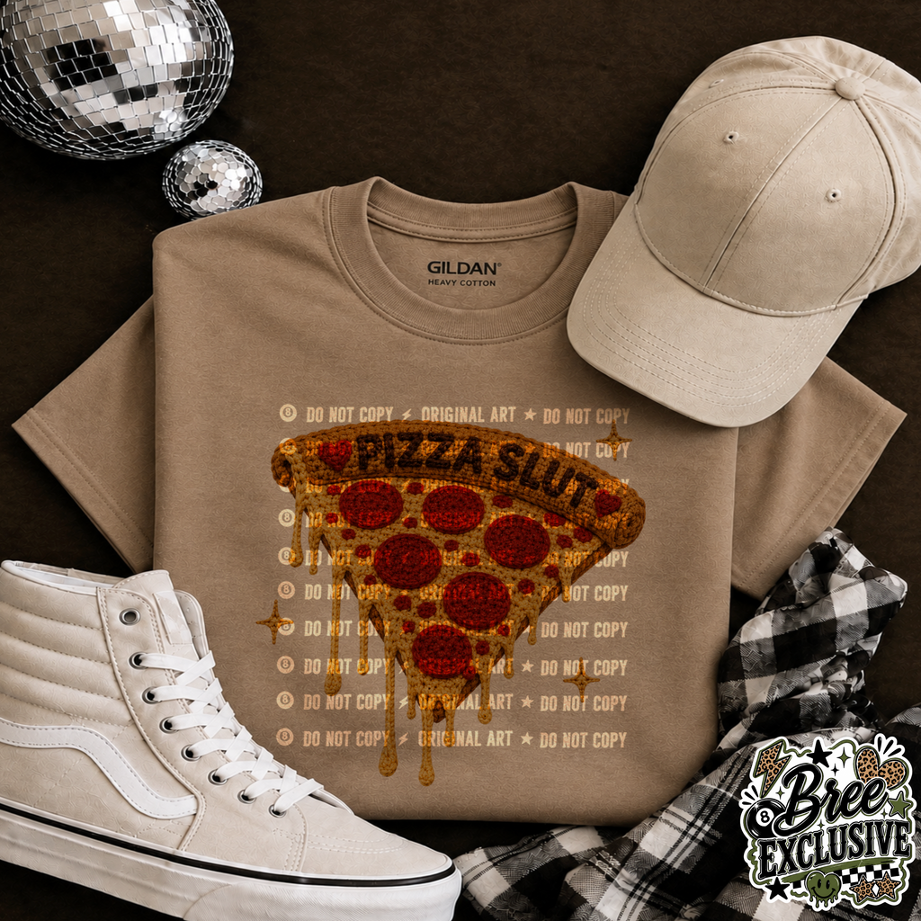 Slice Of Sl*t Graphic Tee