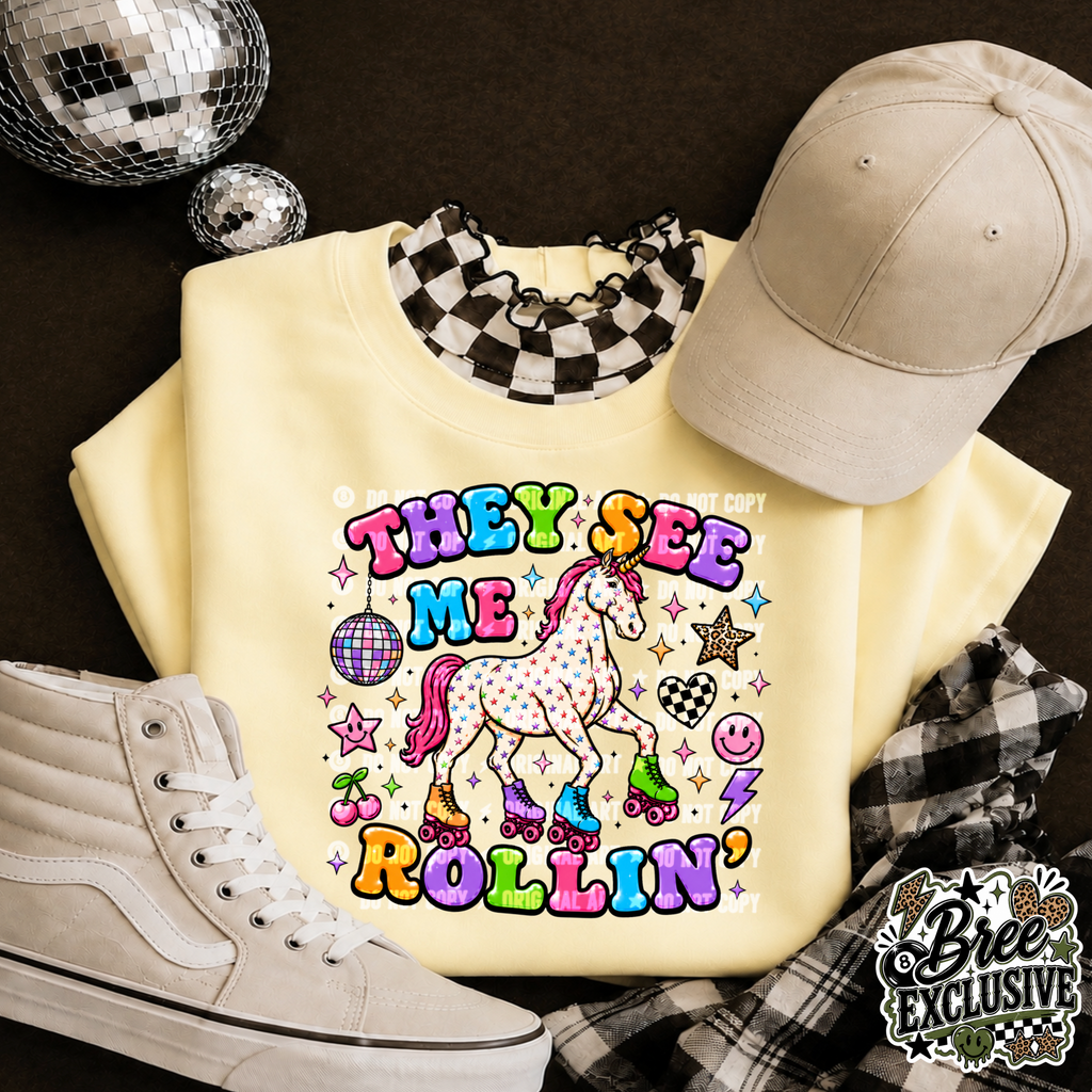They See Me Rollin' Graphic Tee