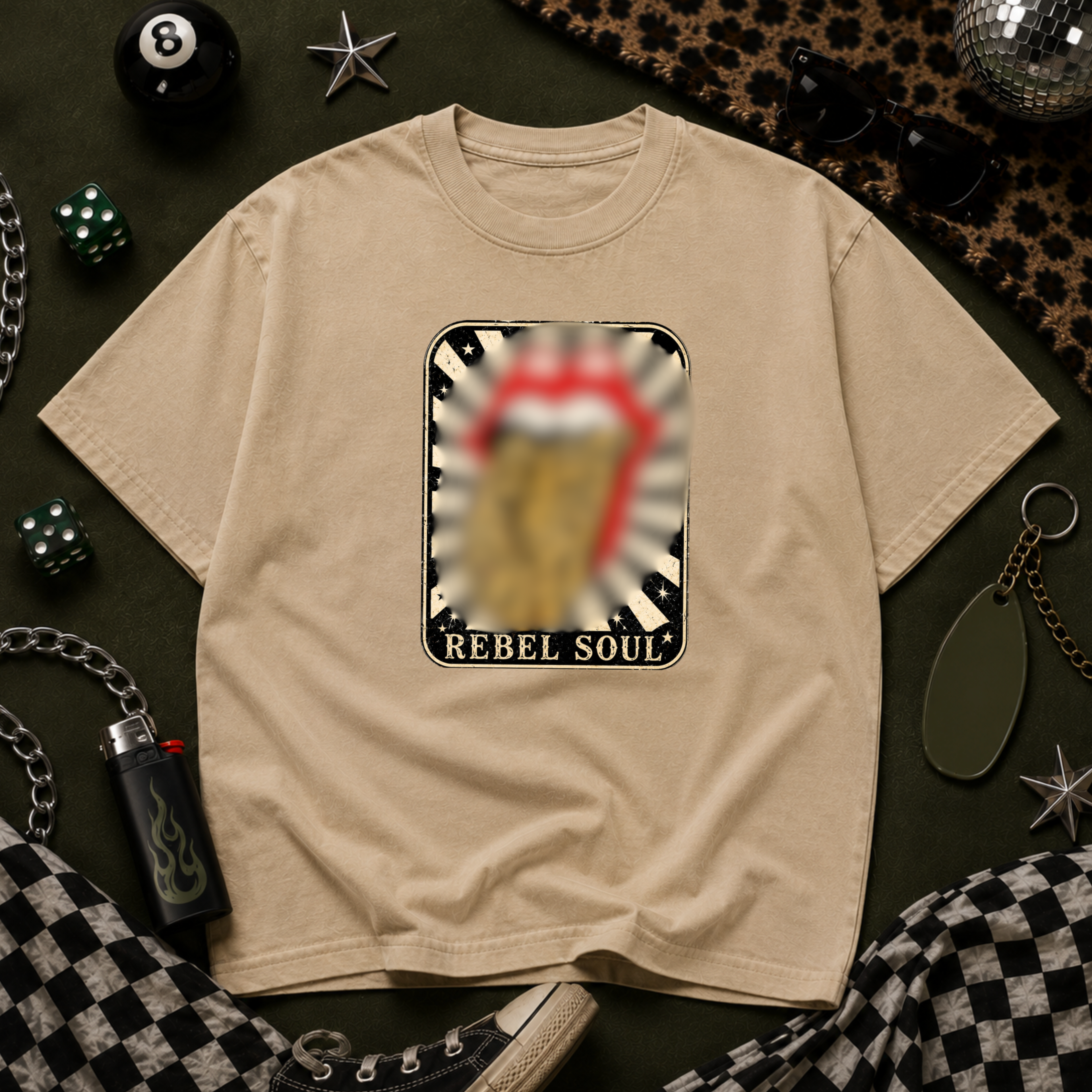Leopard Mouth Graphic Tee